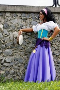 Well, she 's a Gypsy street performer in Paris. It's part of her job. And even that has its lows now and then.