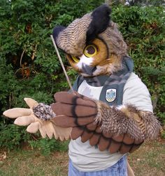 It's obvious this guy is a Harry Potter fan. However, his scarf suggests that he's from Slytherin.