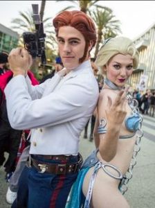 Because Hans is the bad guy in Frozen and he's no Han Solo. I mean he tried to take over her kingdom. What don't you understand?