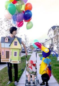 Since this is a Pixar costume post, I had to show the Up House. Just because everyone remembers it.
