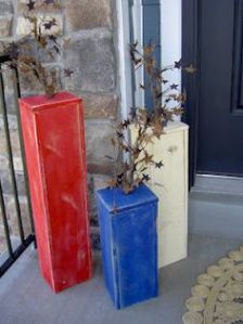 Well, as far as the stars are streaming out from these blocks. Available in red, white, and blue.