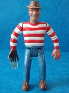 Maybe not unless you don't know where he is. Because he's basically dressed like Waldo. Like from the Where's Waldo? books.