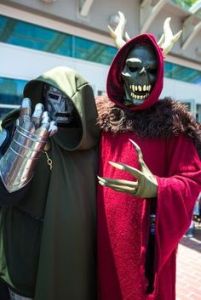 The Horned King is a villain from the Black Cauldron that was made in the 1970s. He wants to use the cauldron to make a zombie army. That's all I know.