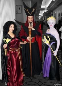 And they seem to get along together. Then again, Gothel isn't over dominating the world. But Jafar and Ursula, I'm not sure.