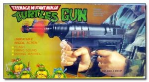Do the Ninja Turtles even use guns? They seem to be more into martial arts and daggers to me.