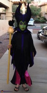 Let's hope she doesn't have your teenage daughter pass out after touching a glowing spinning wheel. Yes, this is one mean witch you don't want to cross.