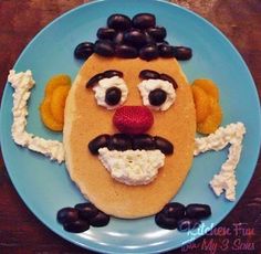 Said to be a great treat for those with angry eyes. Not sure if there's a Mrs. Potato Head equivalent though.