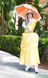 I know Jane's outfit isn't suited for the African climate. But a Victorian lady must keep up appearances even when it's inconvenient.