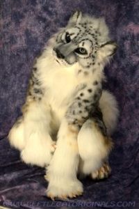 That's a very convincing costume here. Wonder what it costs to make it. Like the eyes.