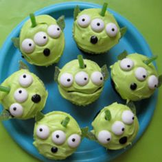 Even better if you serve these via the claw like in the Pizza Planet scene of the first movie. Still, seem quite easy to make and very expressive.