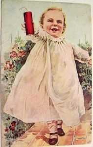 However, this is utterly ridiculous. Even teenagers shouldn't be around fireworks for God's sake, let alone babies. Seriously, what the hell?