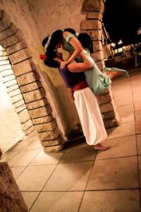 Of course, he probably won her over by pretending to be a prince. Then again, Jasmine might've known better. Not sure if it'll lead to major trust issues.