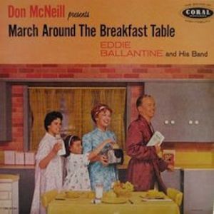 Yes, this family looks so unusually happy at breakfast time. However, wouldn't marching around the breakfast table be difficult if you're holding a toaster. Because I know they're not portable.