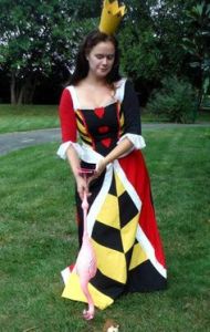 And yes, they play with hedgehogs and flamingos in Wonderland. Animal rights people, if you see anything wrong with it, shut up in her presence if you want to live.