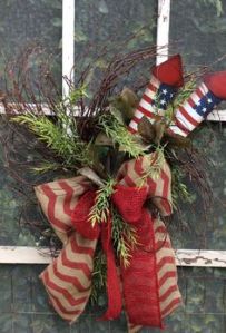 And both of them seem to have an American flag on them. Like the bow though.