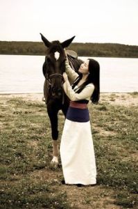 And the horse doesn't seem like a smartass. If you ever see Disney movies, the horses all seem to have the same kind of personality for some reason.