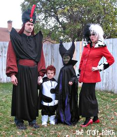 Here we have Jafar, Curella, Maleficent, and Syndrome. And yes, everyone in the clan looks very evil.