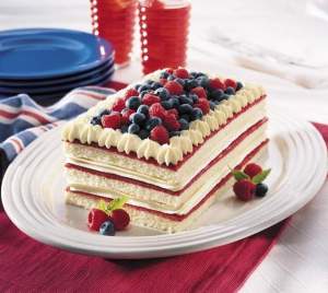 And it seems like it came straight from a recipe book or magazine. Remember that the berries go on top by the way.