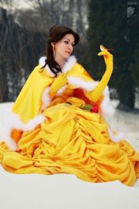 Well, in winter, anyway. And not in the movie since she goes outside like it's nothing.