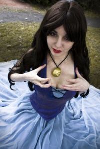 But she hypnotizes and seduces Eric with Ariel's voice in her shell necklace. Thankfully the sea creatures intervened before she could marry him.