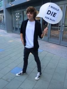 This is probably one of the easiest costumes I've seen from Disney. All it takes is a Zac Efron getup and a speech bubble.