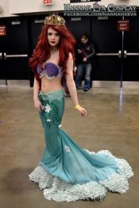 I'm not sure if Ariel has surfaced that way. But I think this is a fine costume.