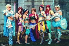 Because these are warrior Disney Princesses. And they have the guts to save themselves.
