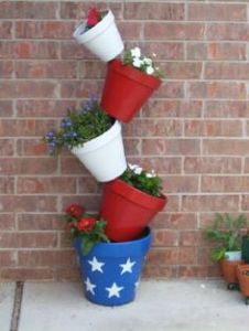 Has the stars on the bottom and the stripes on the top. Really looks amazing though.