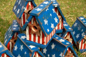 Personally, I don't think the birds give a shit. But these are really nice birdhouses if you ask me.