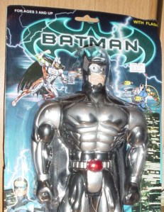 This is more of a combination of Batman and Robo Cop. Not sure if I can get used to Batman as a cyborg.