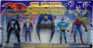 If these are superheroes, why are Venom and the Joker doing here? Because they're supervillains and anything but heroic.