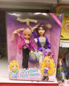 I don't know what to think of this. Because they could just be a couple of dolls. But the packaging suggests otherwise.