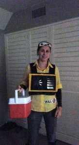 Because that's where WALL-E keeps some things of personal interest. Still, this is quite creative.