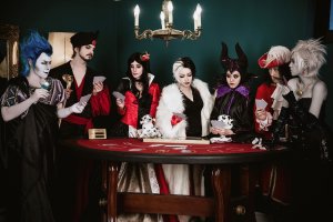 Then again, they might be scheming against each other. Or maybe not. I can't tell.