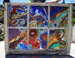 Yeah, it's kind of hard for me to tell what's going on in here. Then again, it might be an abstract piece.