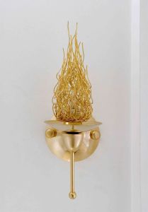 Well, that's one way of making an Olympic flame. Quite ornate to say the least.