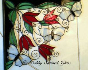 This is one a little 3-dimensional since the butterflies have raised wings. Love the flowers, too.