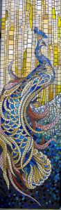 I guess peacocks are popular to depict in mosaics as well. Nevertheless, looks like a fine bird.