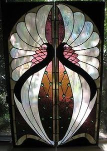 You see windows in that kind of style, too. However, this is just a pair of white wings.