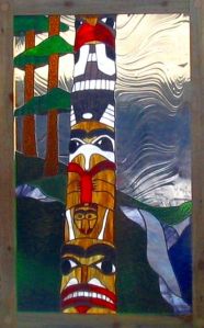 Because the totem pole on this is a dead giveaway. Because it's from the Northwest Coast.
