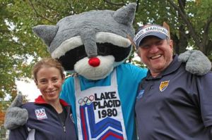 From Bleacher Report: "So, since all we can remember is beating the Soviets in ice hockey, we probably don't remember Roni the Raccoon. And that's for the best. I didn't realize the raccoon was considered "a traditional American animal," but according to the mascot powers that be, it is. So there's that. The other reason Roni was chosen was because his facial design allegedly represents the kinds of hats and goggles used by "competitors." Because that's not a reach at all."