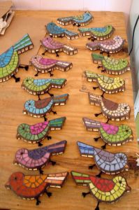 These are very lovely. Like how they're all the same size. But each of them has a different color to them.