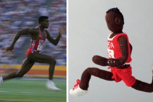 Carl Lewis was an Olympic and World Championship track star who won 10 Olympic medals and 10 World Championship medals in his career. Also set some world records.The IAAF voted him as "World Athlete of the Century."