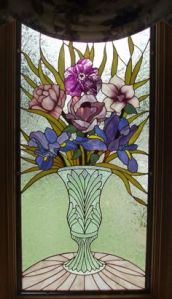 I bet this was for someone's front door. But the flowers are so lovely, too.