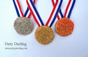 Sprinkles available in gold, silver, and bronze. Medals aren't edible though.