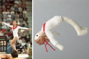 Called "Sparrow from Minsk," Olga Korbut won 4 Olympic gold medals in the 1970s. Her specialty was the "Korbut flip."