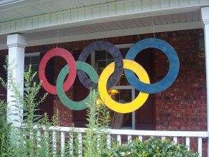 Assuming your porch has a roof of some sort. Still, I'm sure it's bound to stand out.