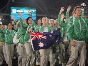 Green windbreakers with stars on them? Are you nuts, Australia? I wouldn't want to be caught dead in one of these.