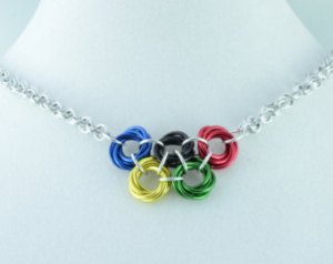 Even on a necklace. However, best not wear it during the Winter Games though.