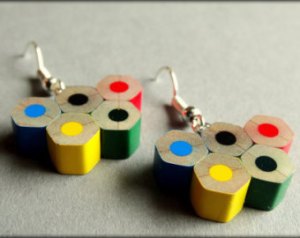 Well, as far as this pair goes. However, if I made earrings like these, they wouldn't turn out well.